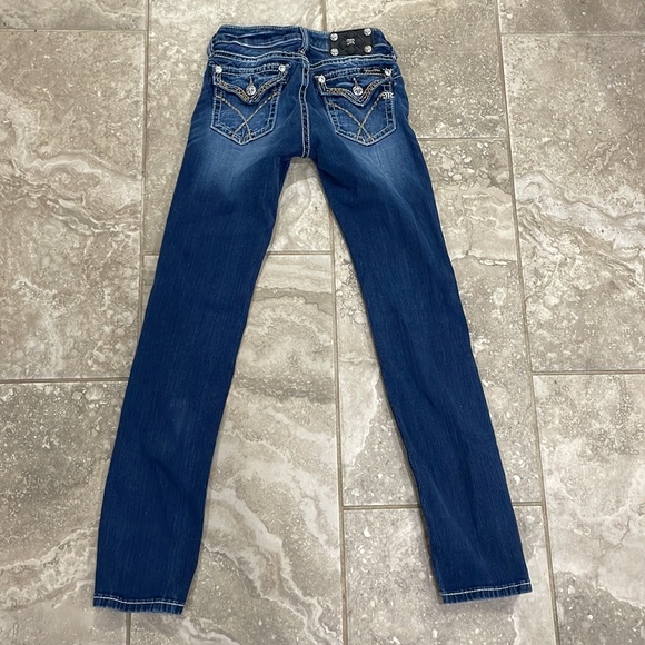 Miss Me Girls Skinny Jeans Size 14 - Picture 9 of 16